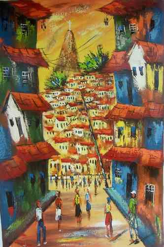 Resultado de imagem para pinturas da favela